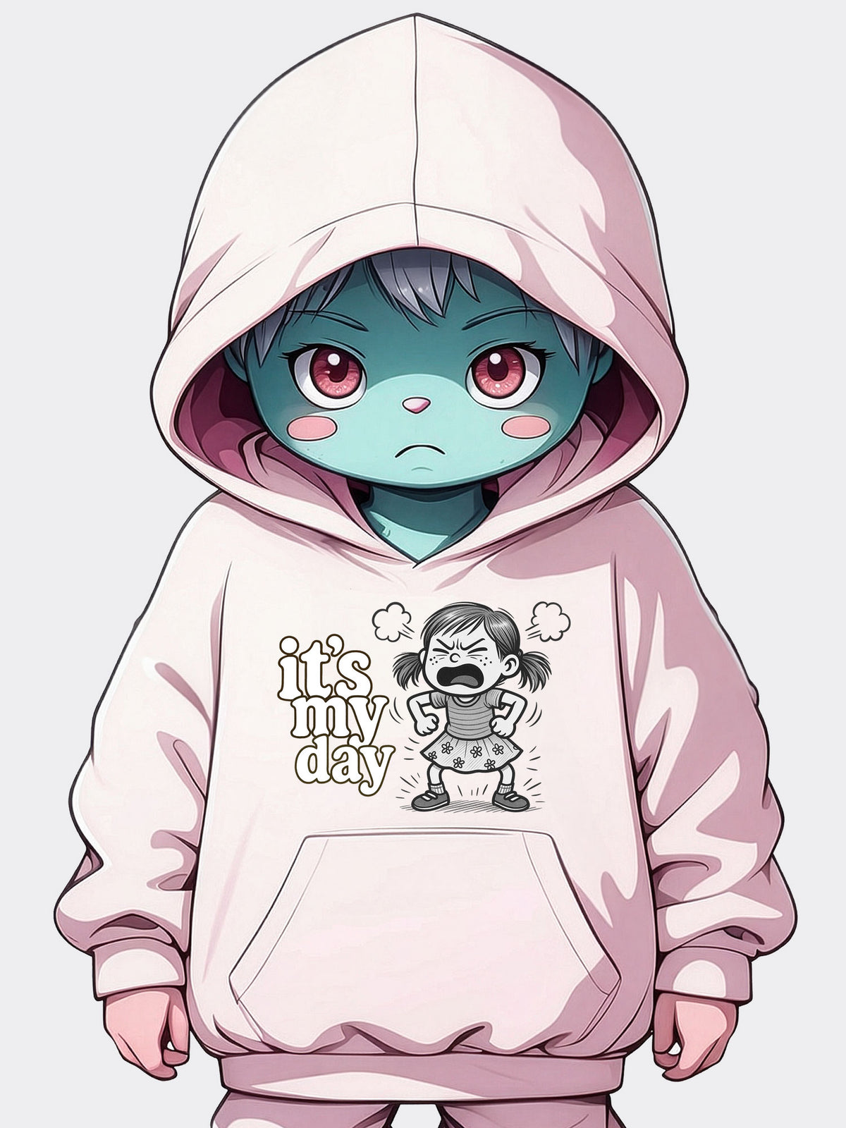 It’s My Day – Women's Funny Graphic Soft, Stylish & Mildly Demanding Hoodie