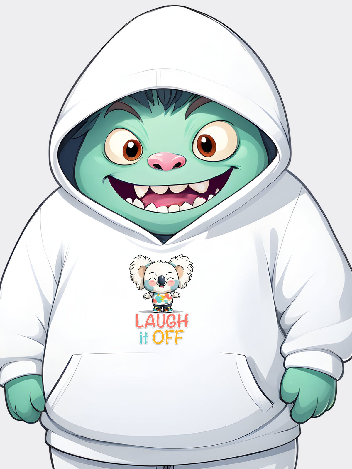 Laugh It Off - Premium Soft Hoodie