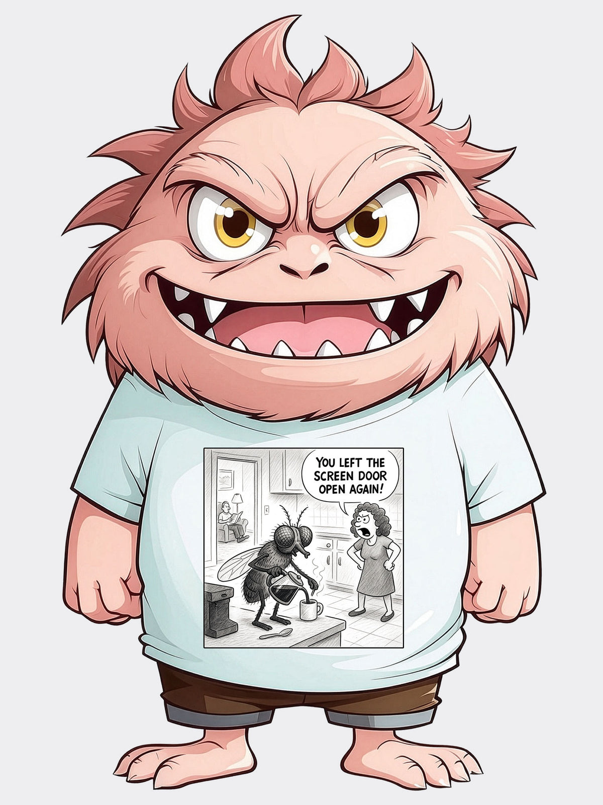 You Left the Door Open Again – Limited Edition Tee – Around the Corner x MyMoodTee®