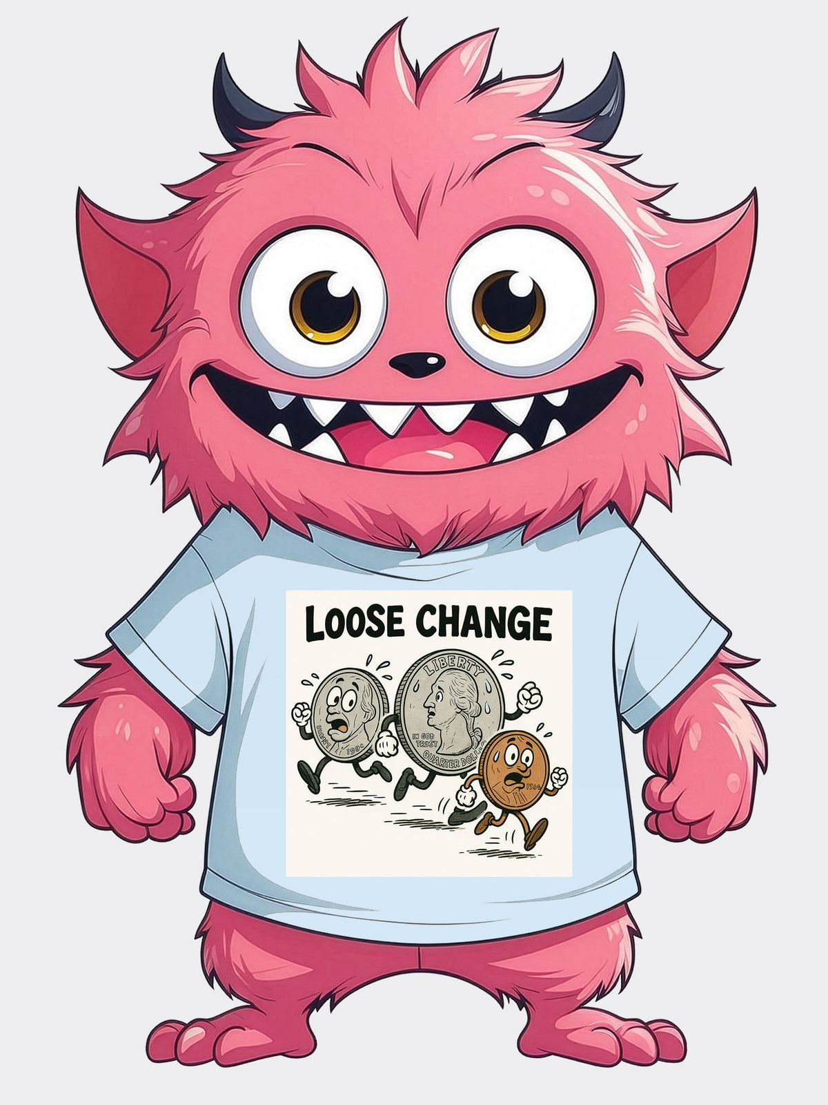 Loose Change - Classic Graphic Tee – Because You're Worth More Than What's in Their Pocket
