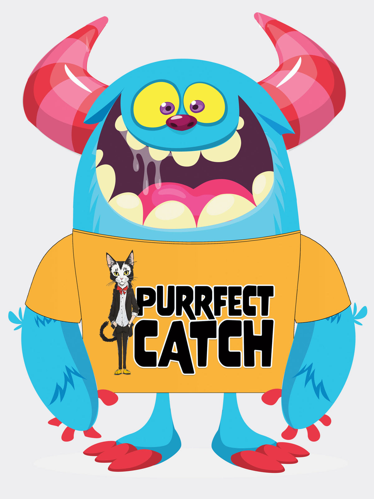 Purrfect Catch Classic Cotton Tee