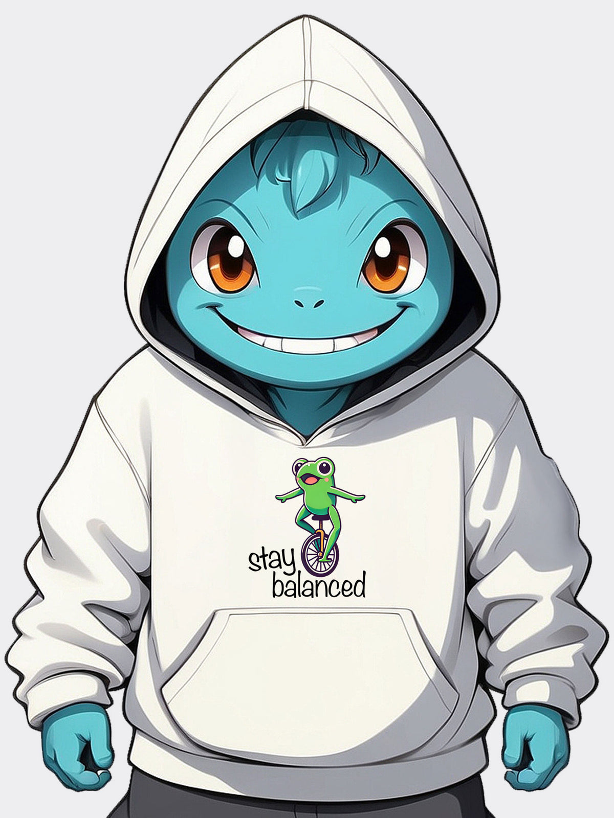 Stay Balanced - Premium Classic Hoodie - For When Life Is Clearly Not