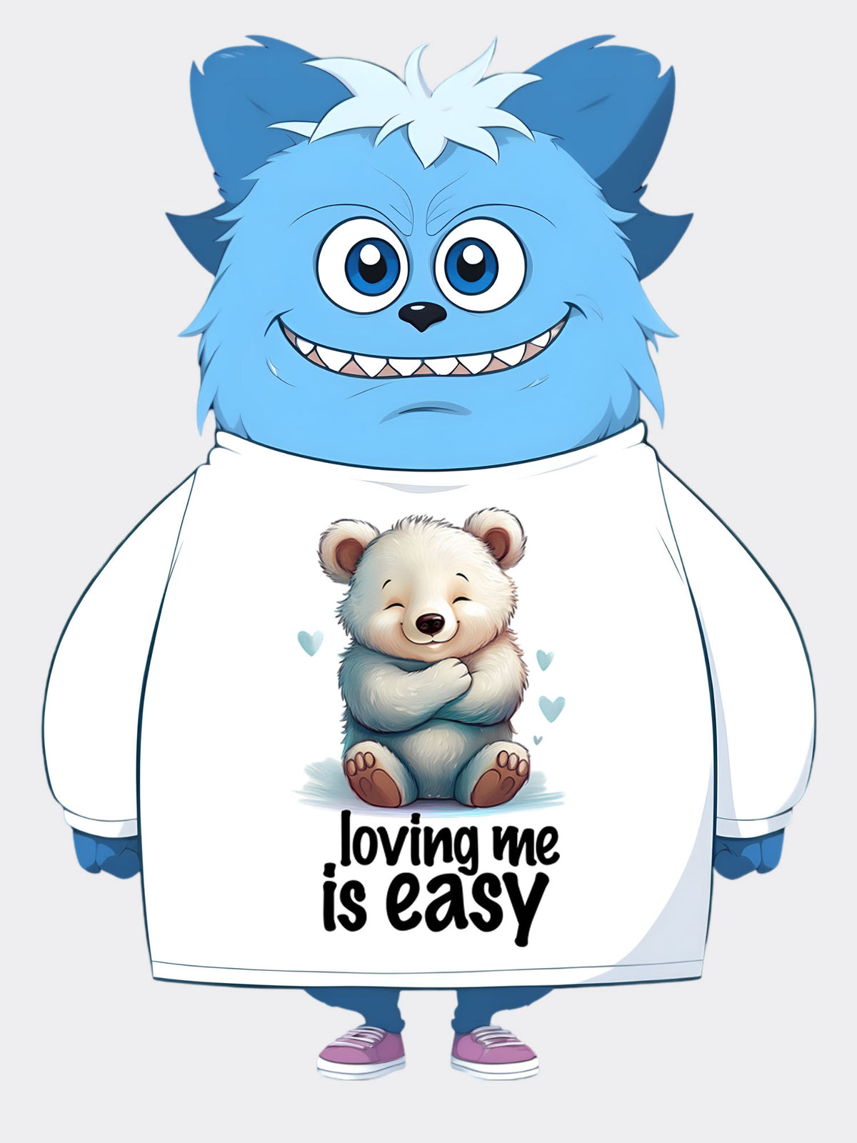 Loving Me is Easy - Premium Cotton Long Sleeve Tee