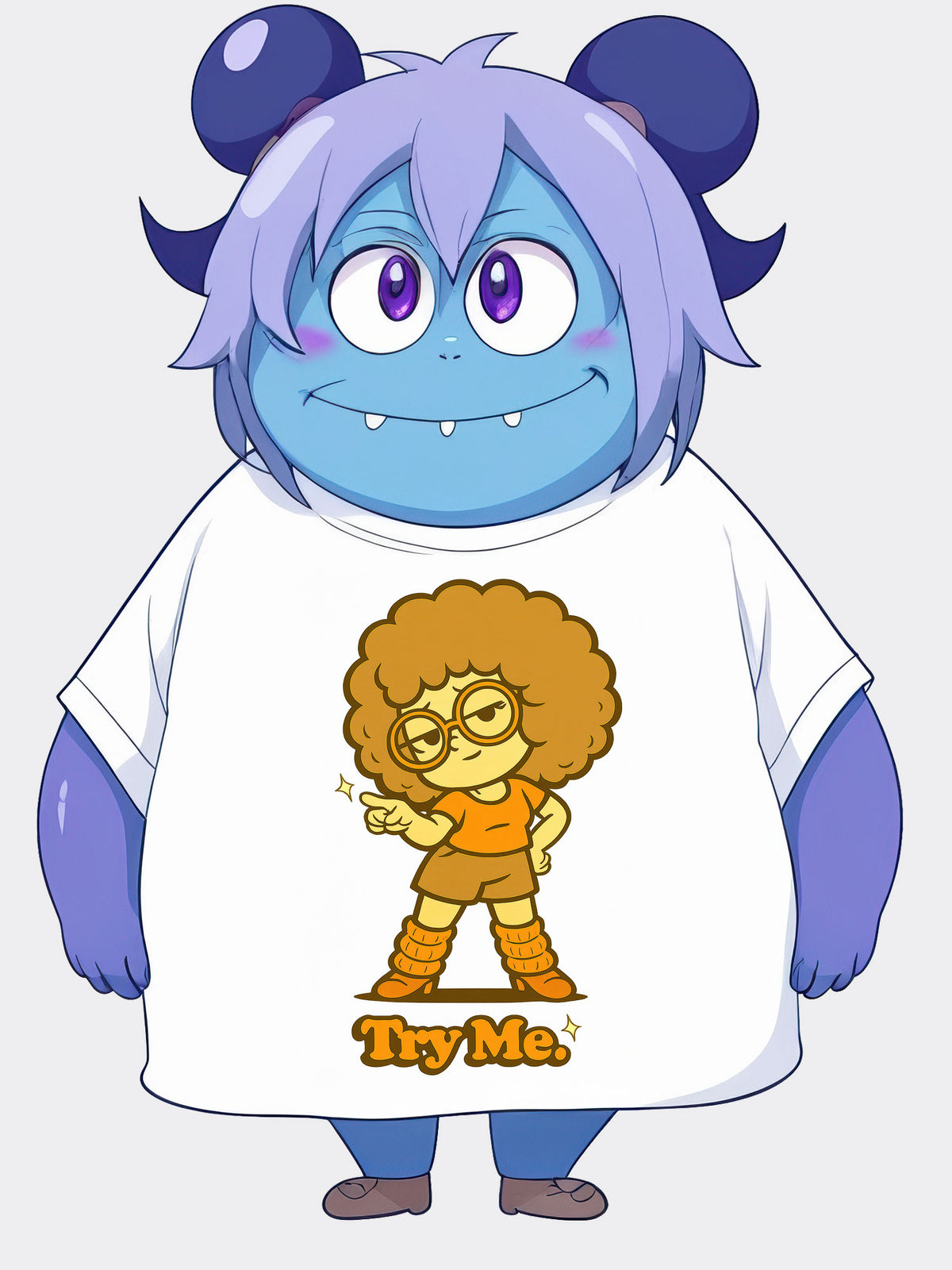 Try Me – Go Ahead, Make My Day Graphic Tee