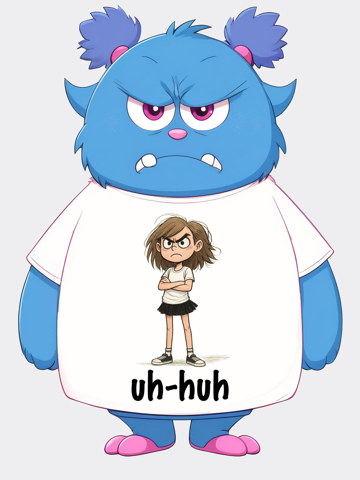 Uh-Huh Graphic Tee – For When You've Heard Enough