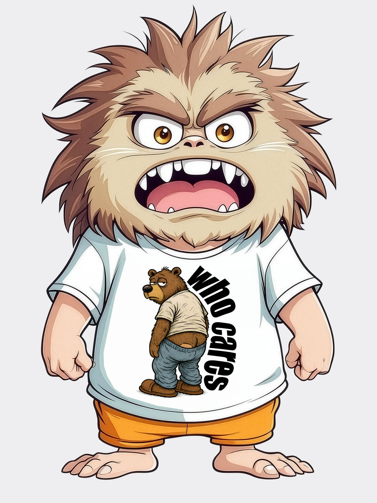 Who Cares – Graphic Tee – For When the Answer Is Definitely Not You