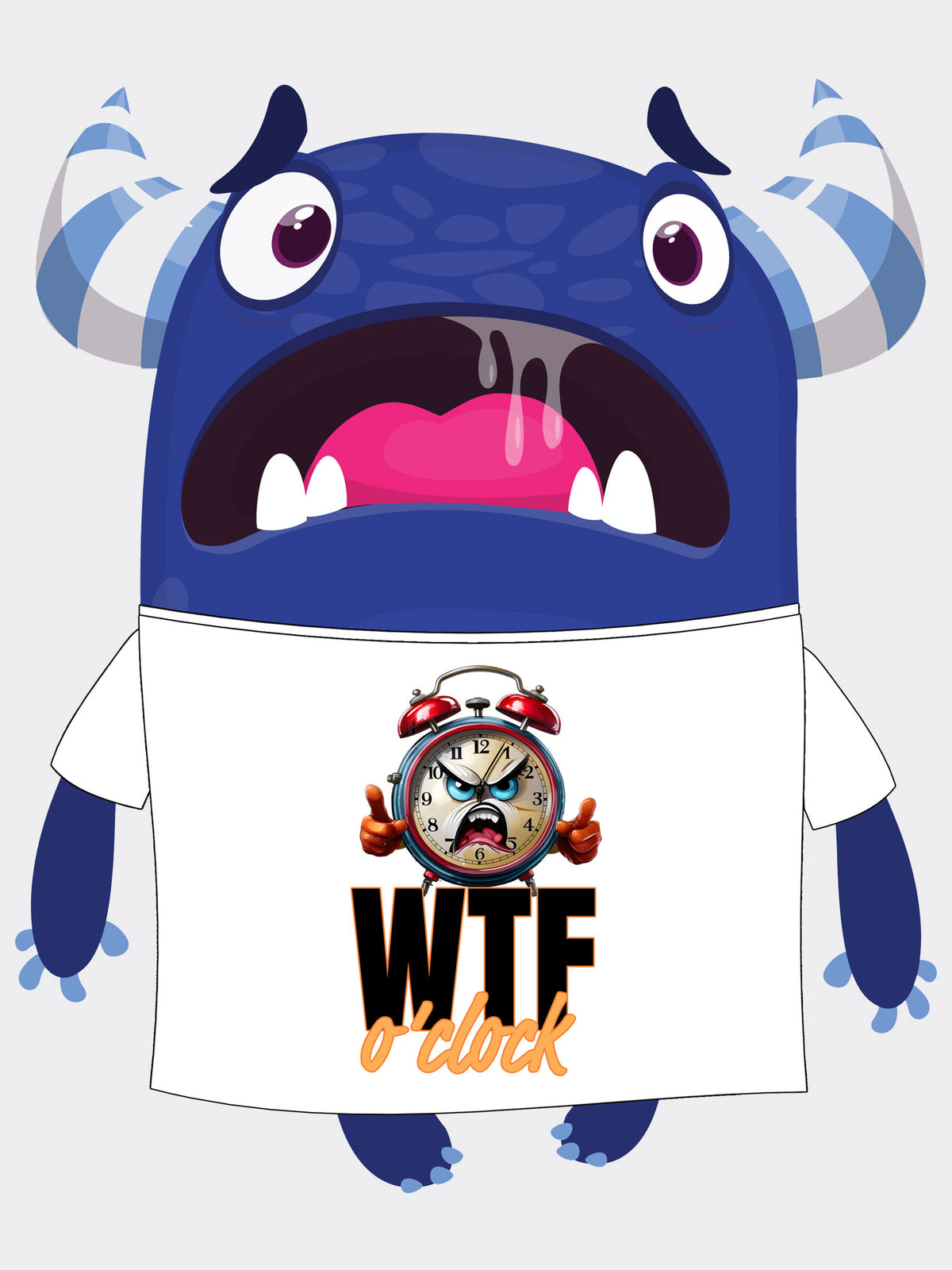 WTF O'Clock Short Sleeve Graphic Tee