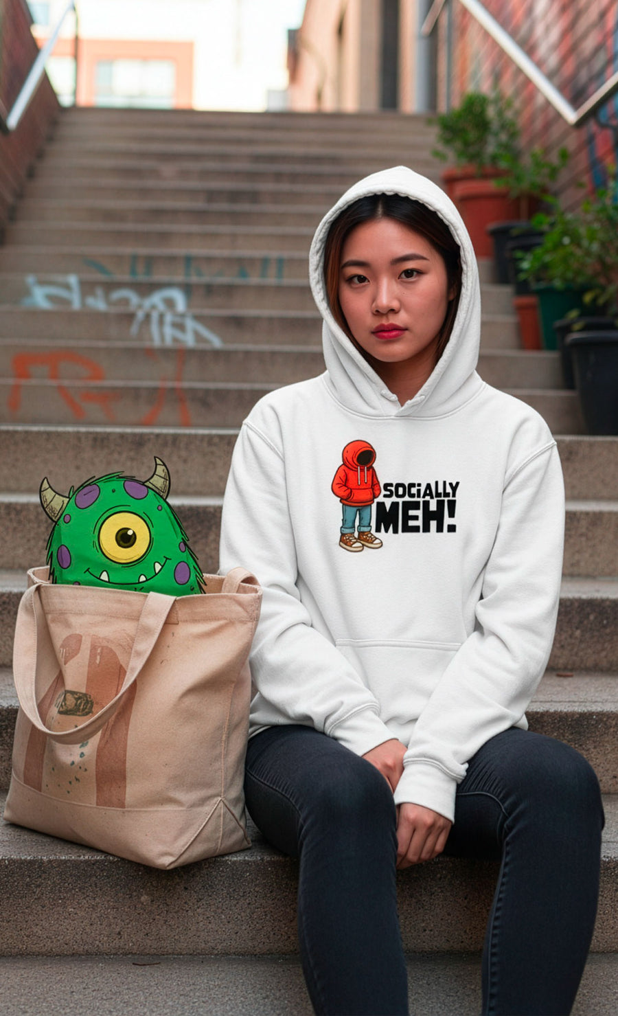 Socially Meh Hoodie