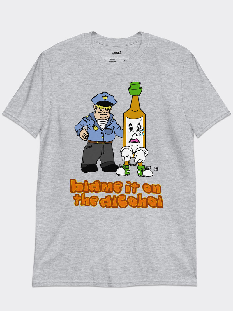 Blame it on the Alcohol Cotton Tee