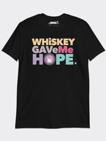 Whiskey Gave Me Hope Cotton Tee